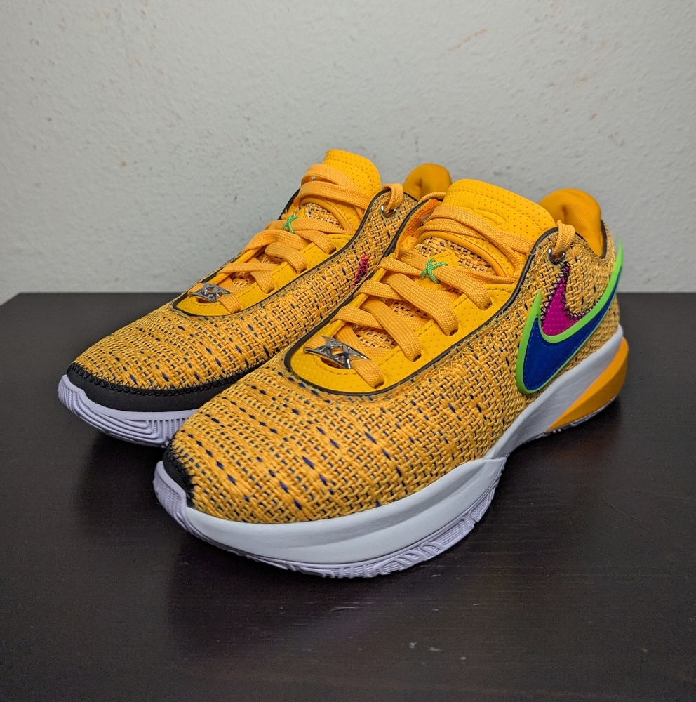 Nike Lebron XX 20 Laser Orange Racer Blue DJ5423-801 Men's Sizes New